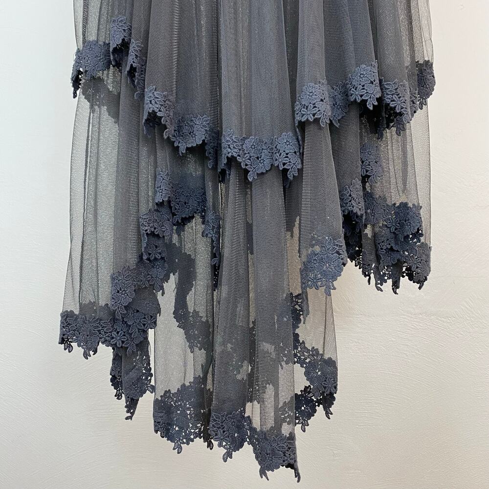 Intimately Free People Mesh Half Slip - Grey - Size Large - Picture 6 of 11